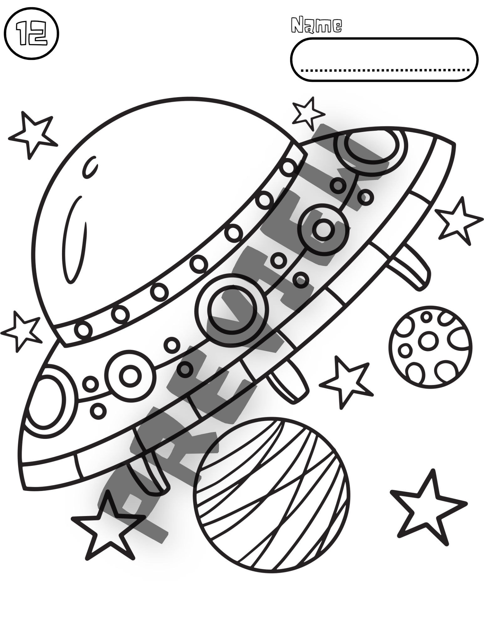 130 Astronaut Coloring Pages for Space Exploration 89