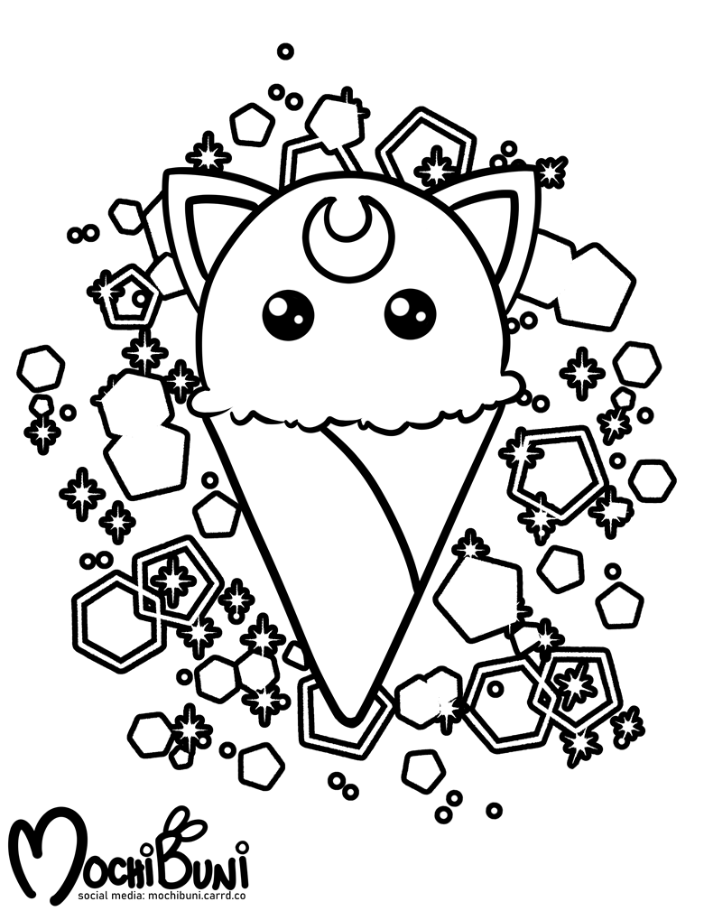 130 Ice Cream Coloring Pages Free Printable 106