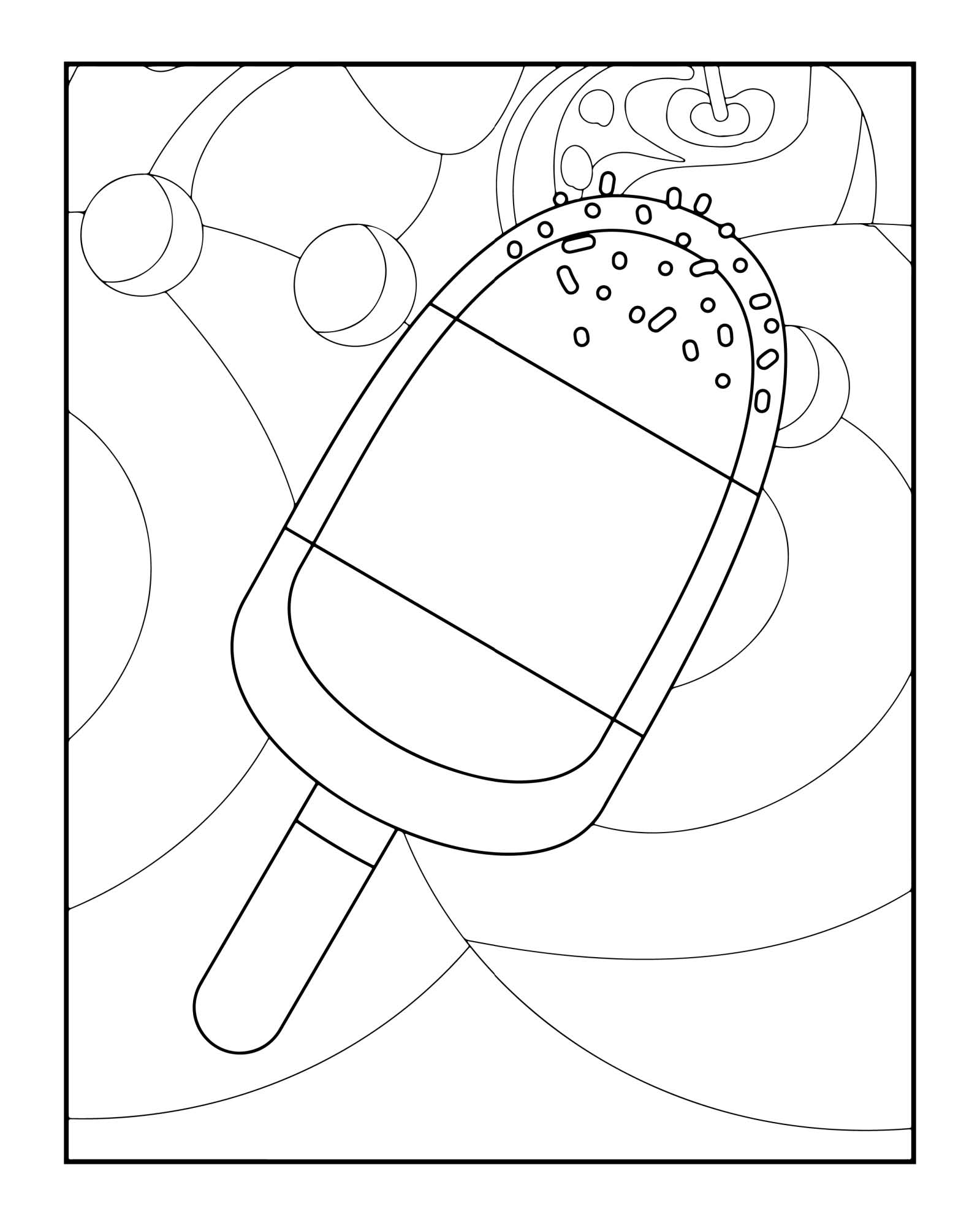 130 Ice Cream Coloring Pages Free Printable 120