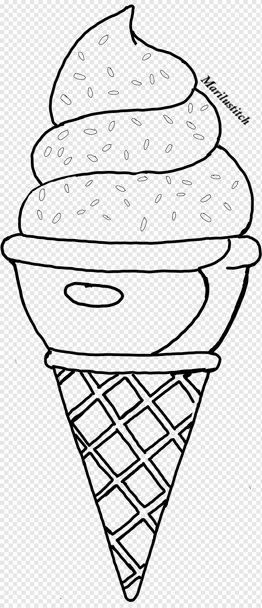 130 Ice Cream Coloring Pages Free Printable 135