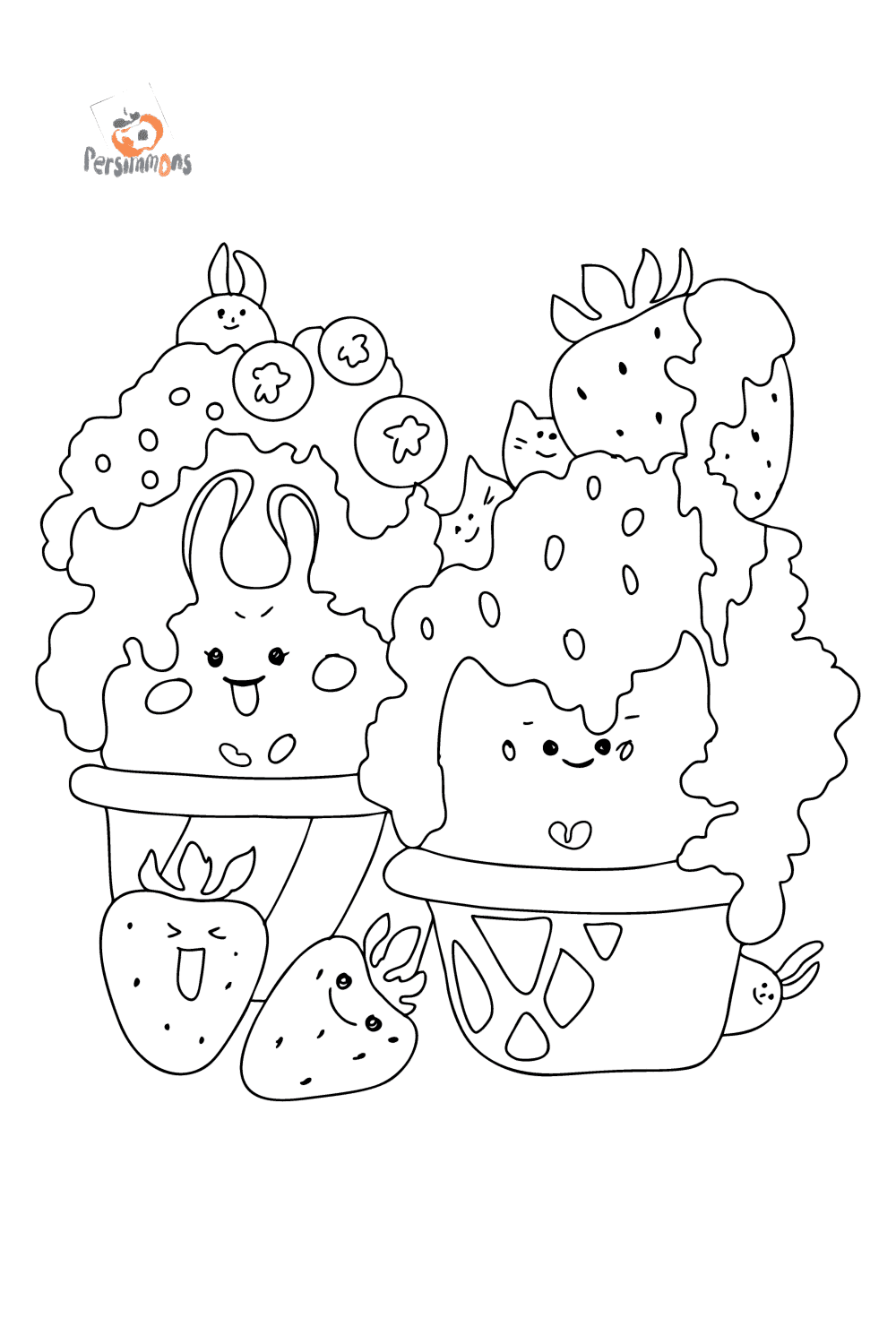 130 Ice Cream Coloring Pages Free Printable 14