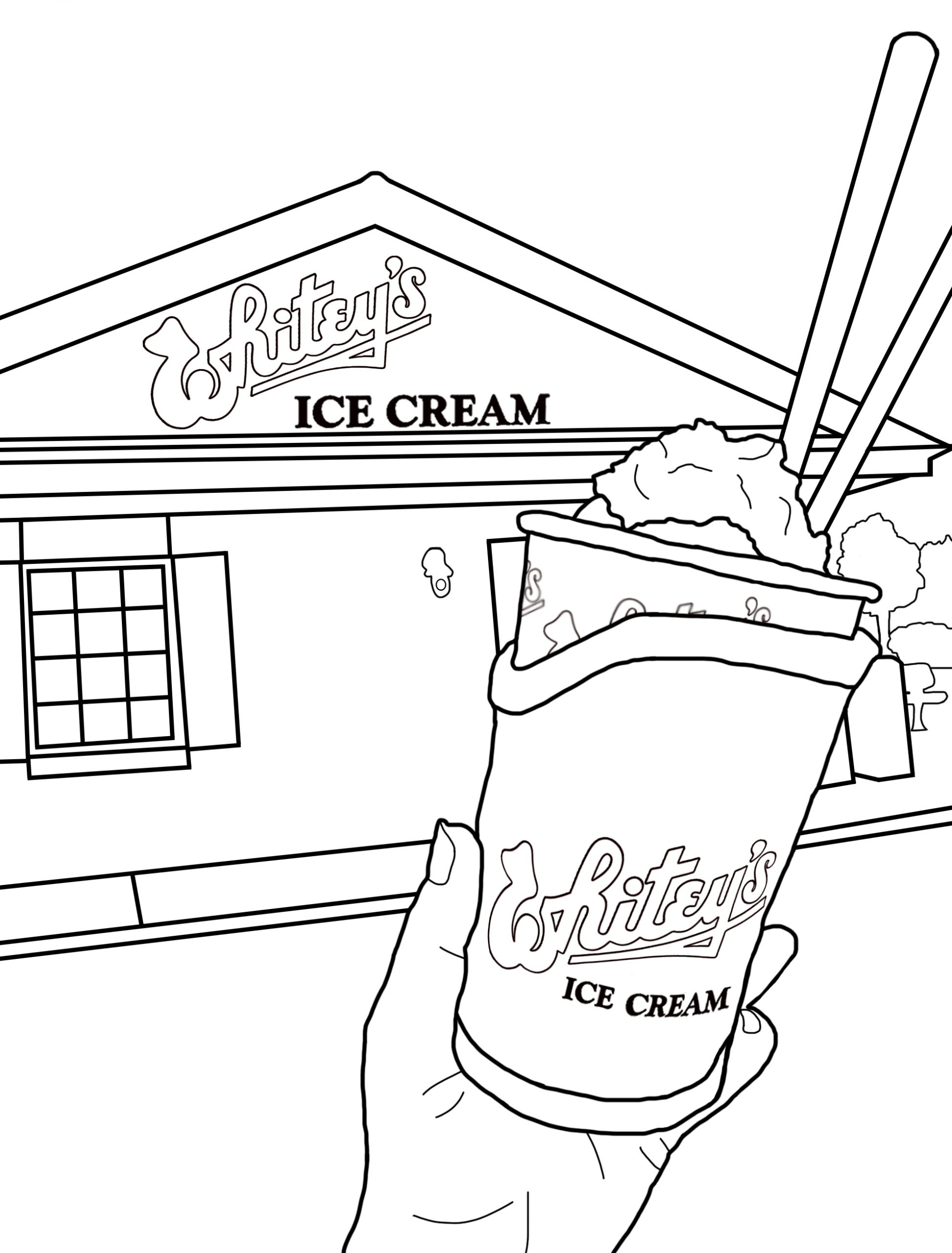 130 Ice Cream Coloring Pages Free Printable 41