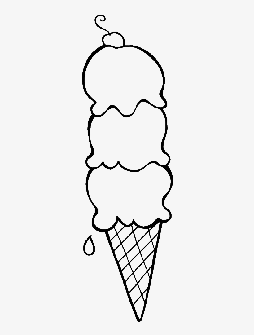 130 Ice Cream Coloring Pages Free Printable 43