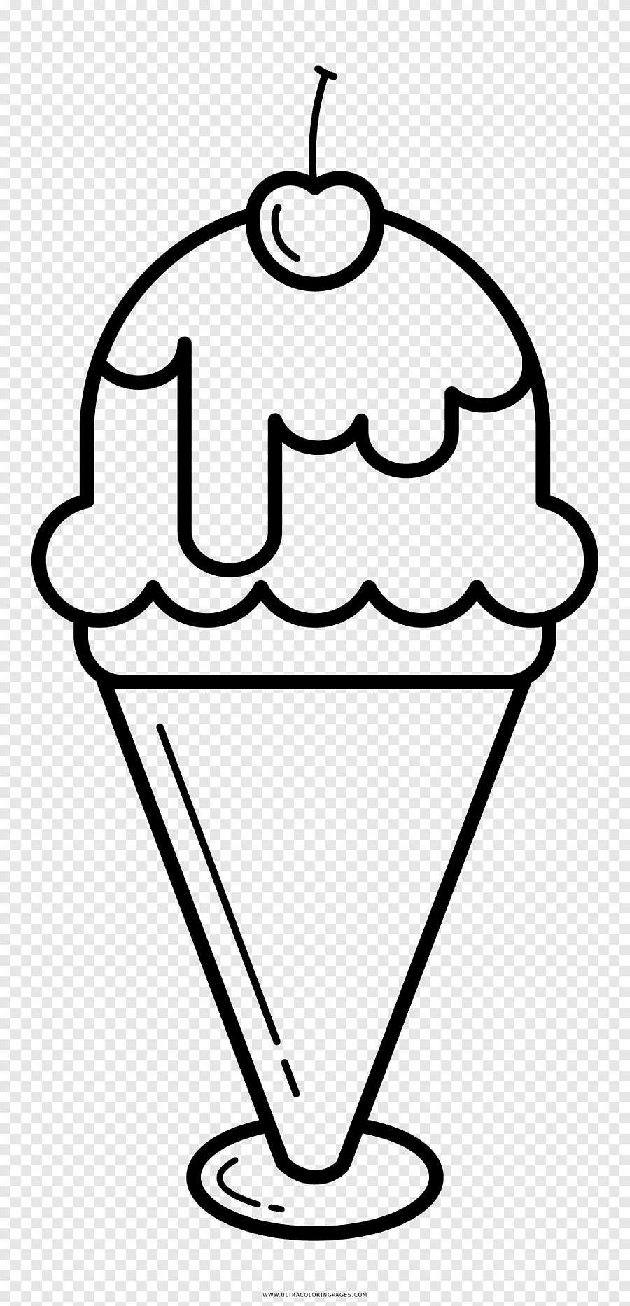 130 Ice Cream Coloring Pages Free Printable 57