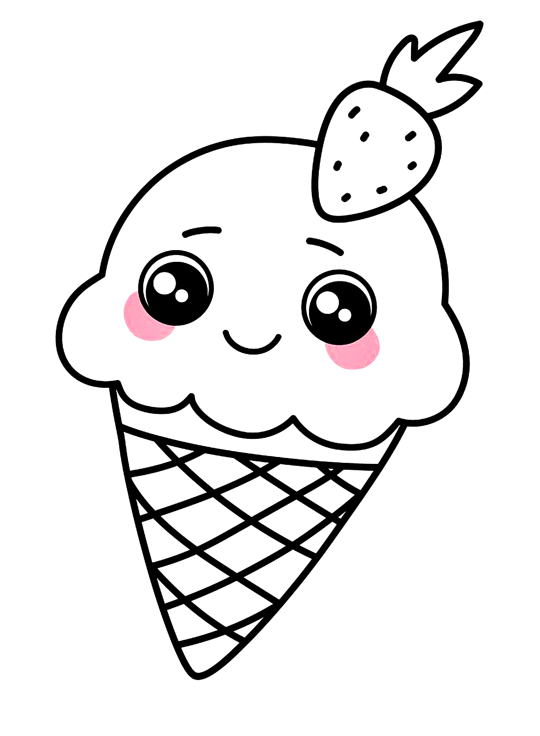 130 Ice Cream Coloring Pages Free Printable 69