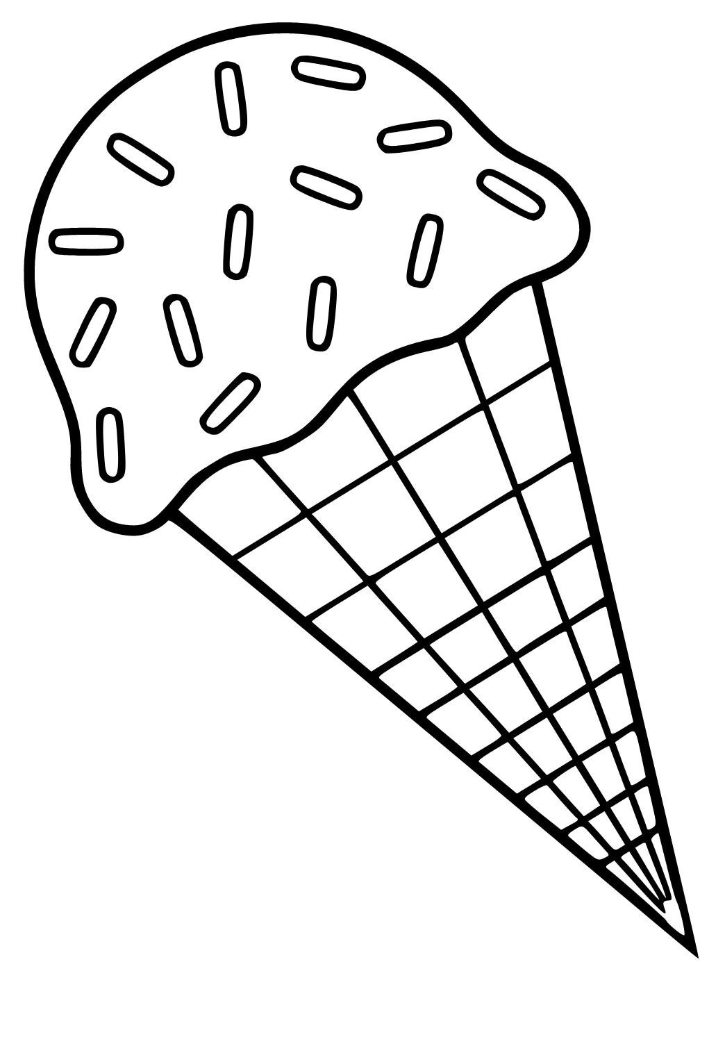 130 Ice Cream Coloring Pages Free Printable 81