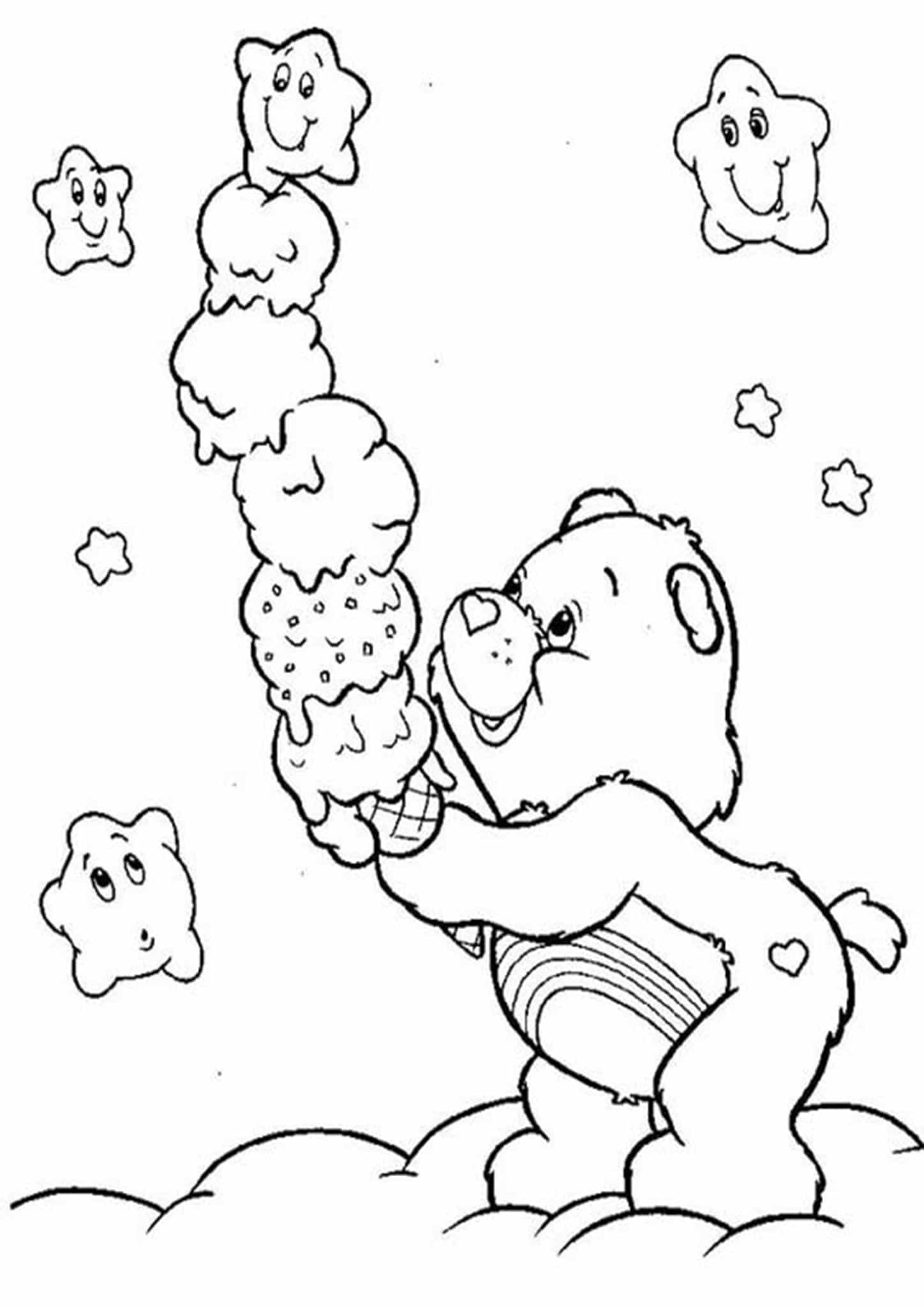 130 Ice Cream Coloring Pages Free Printable 82