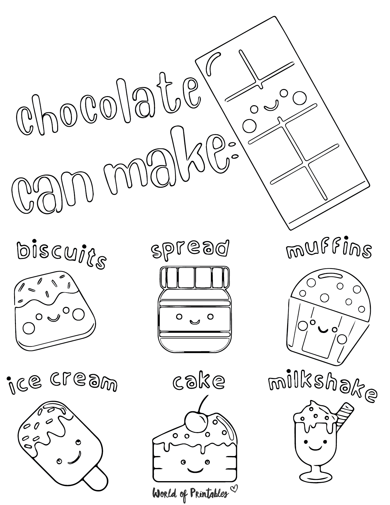 130 Ice Cream Coloring Pages Free Printable 83