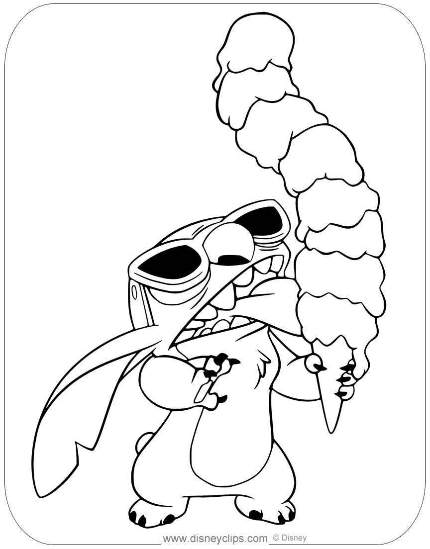 130 Ice Cream Coloring Pages Free Printable 89