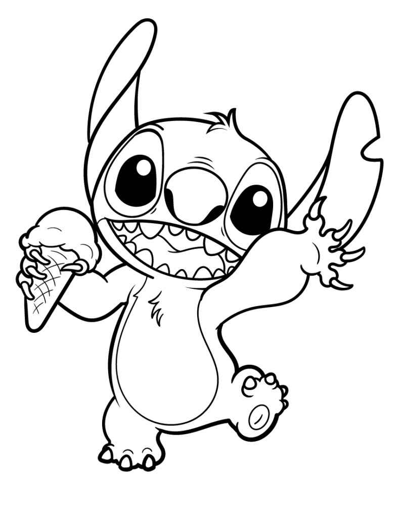 130 Ice Cream Coloring Pages Free Printable 96