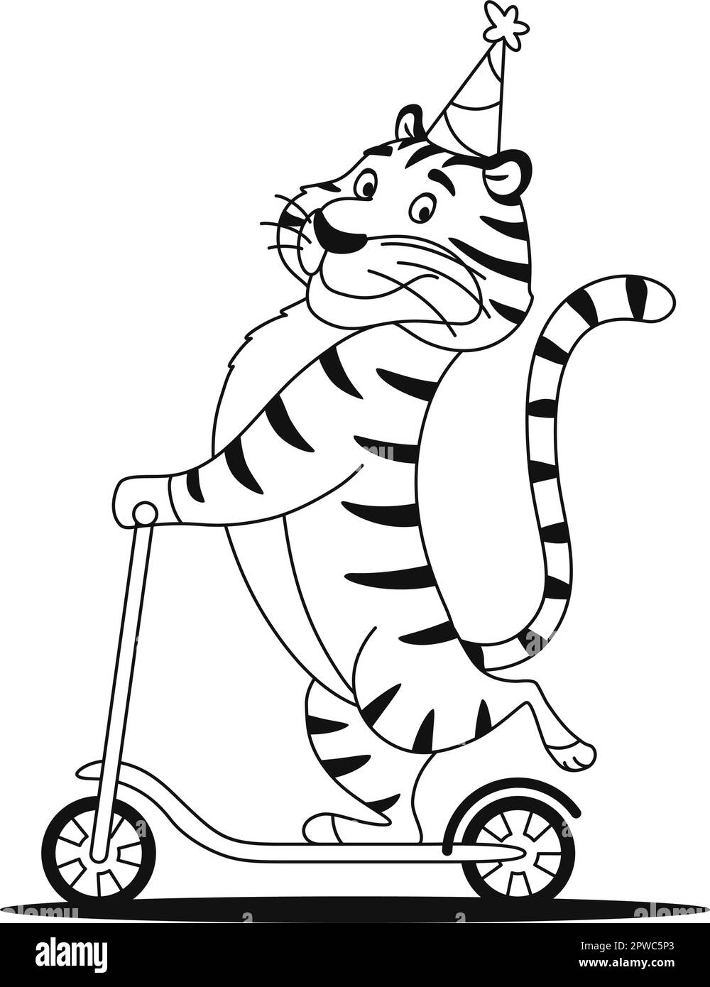 130+ Tiger Coloring Page Designs 113