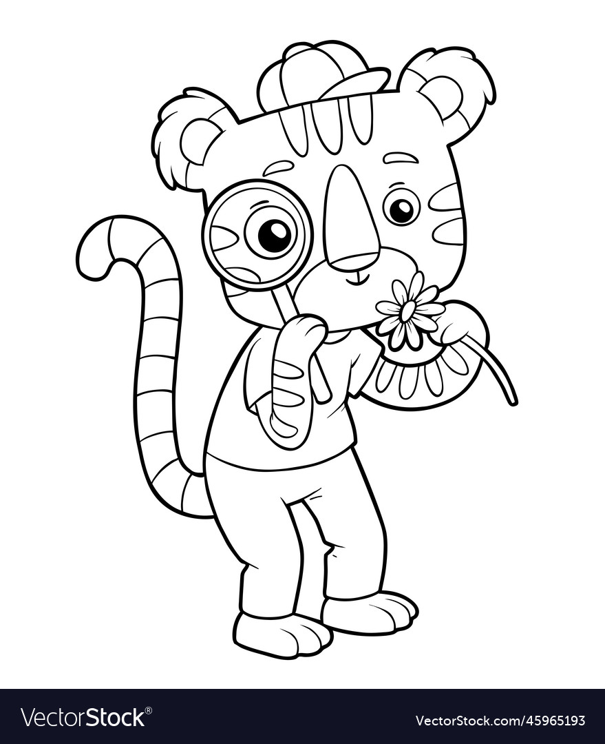 130+ Tiger Coloring Page Designs 15