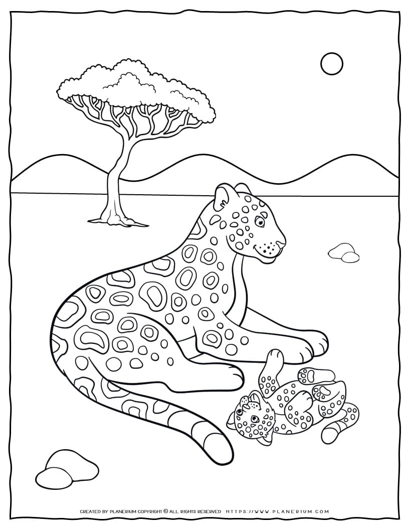 130+ Tiger Coloring Page Designs 35