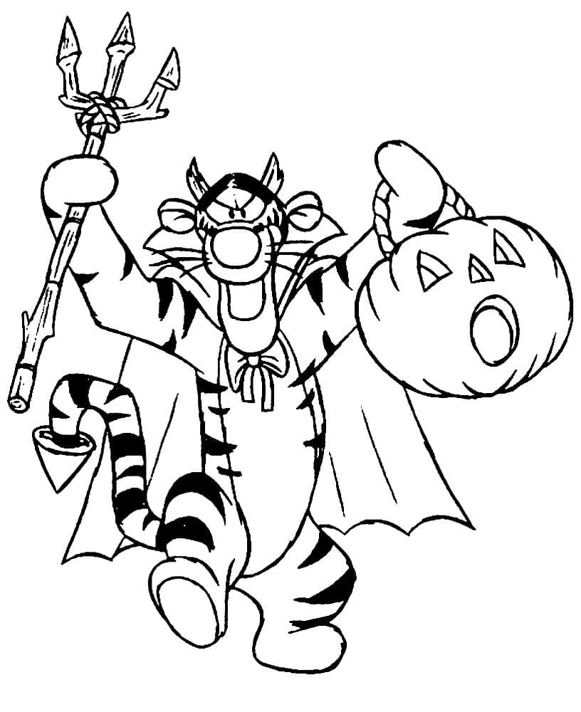 130+ Tiger Coloring Page Designs 4