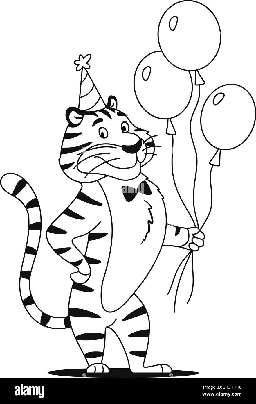 130+ Tiger Coloring Page Designs 45