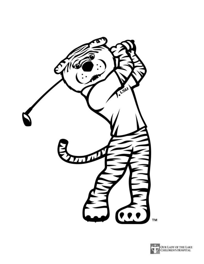 130+ Tiger Coloring Page Designs 65