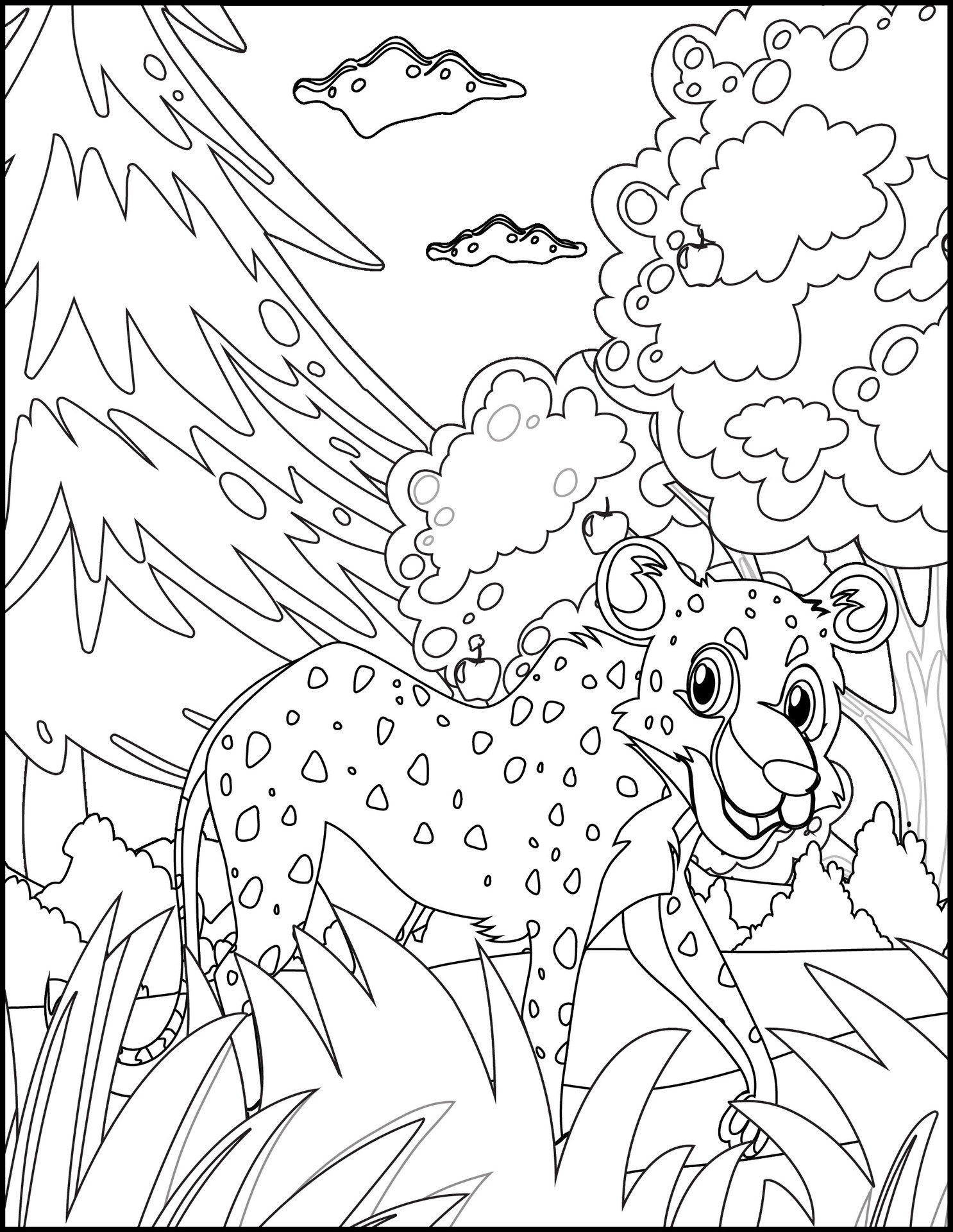 130+ Tiger Coloring Page Designs 73