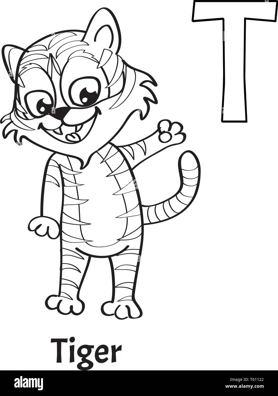 130+ Tiger Coloring Page Designs 79