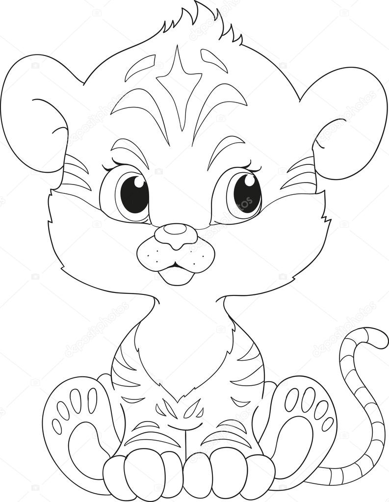 130+ Tiger Coloring Page Designs 83