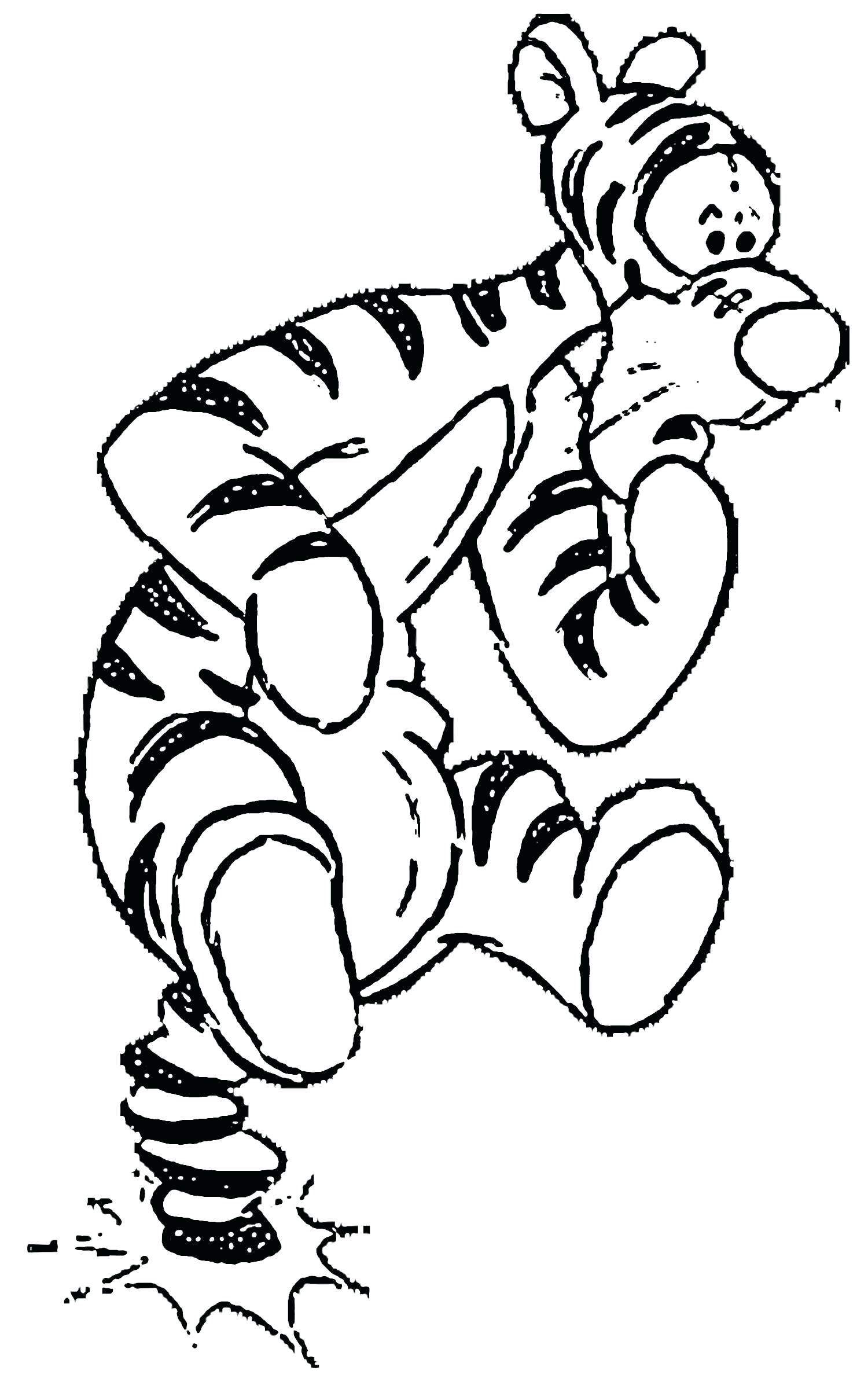 130+ Tiger Coloring Page Designs 85