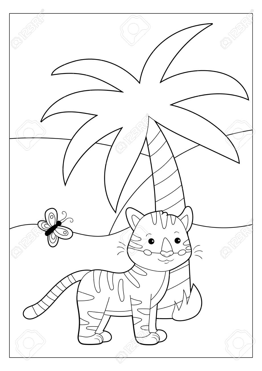 130+ Tiger Coloring Page Designs 99