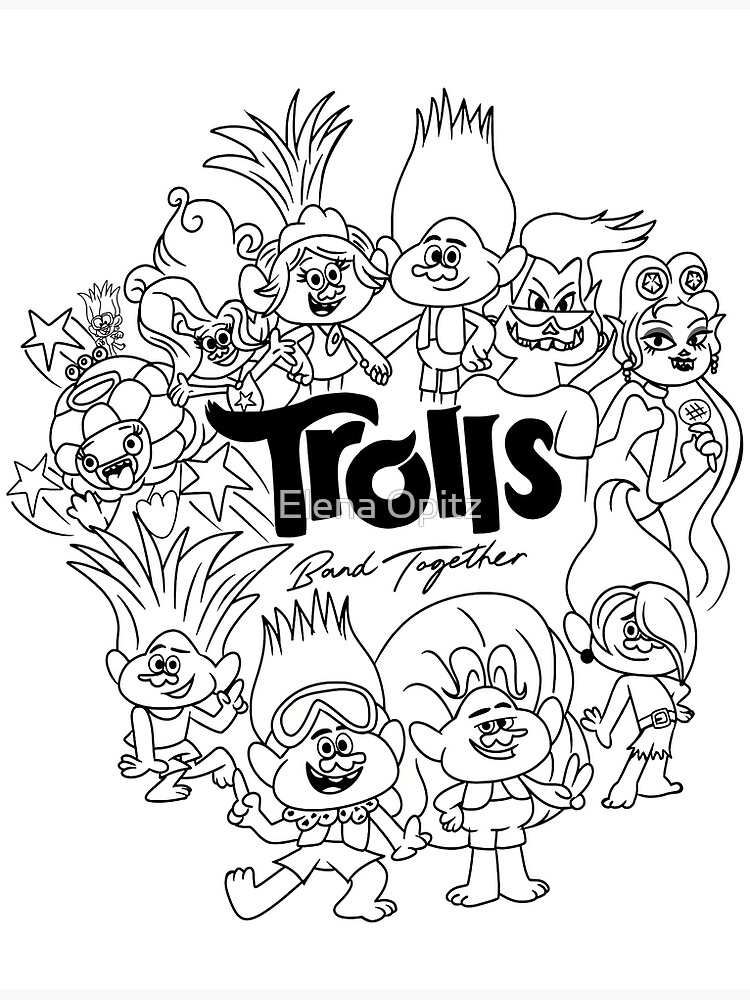 158 Trolls World Tour Coloring Pages King Trollex Printable 104