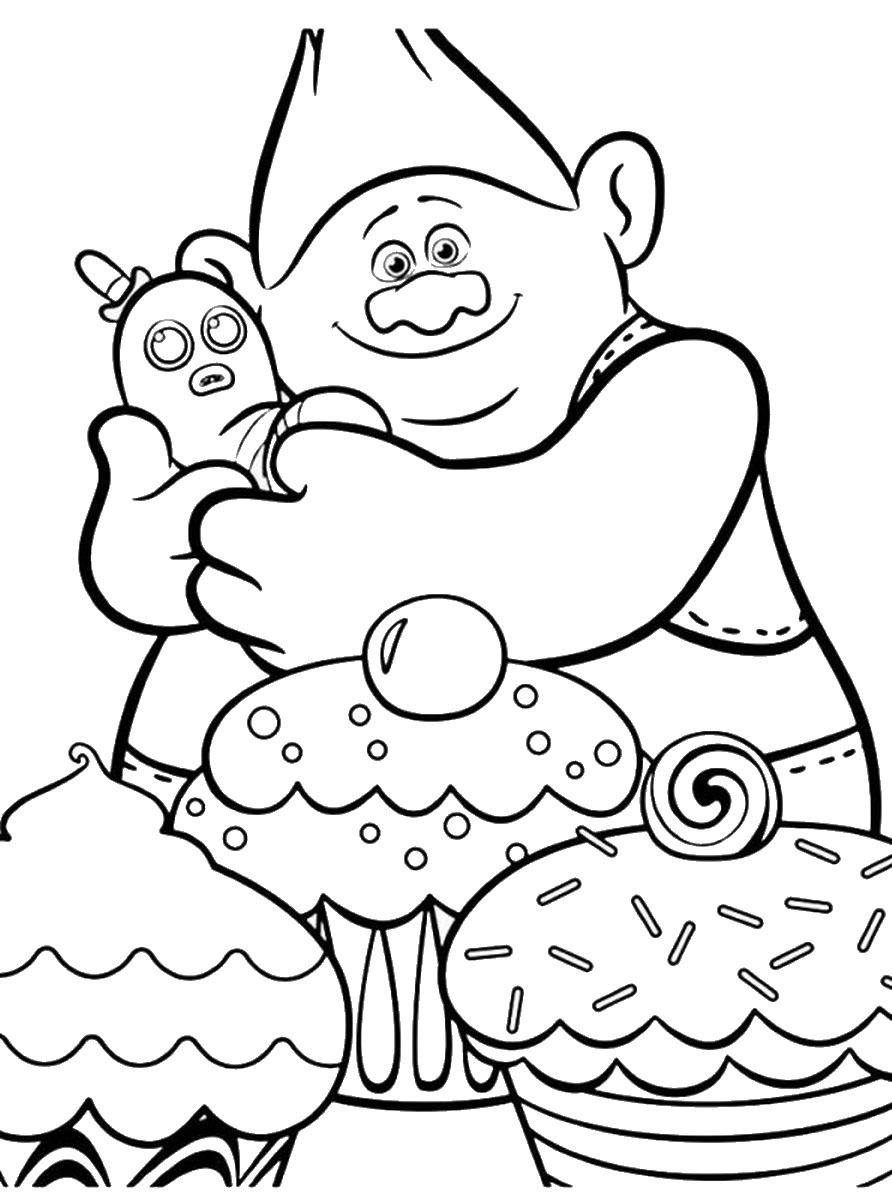 158 Trolls World Tour Coloring Pages King Trollex Printable 118