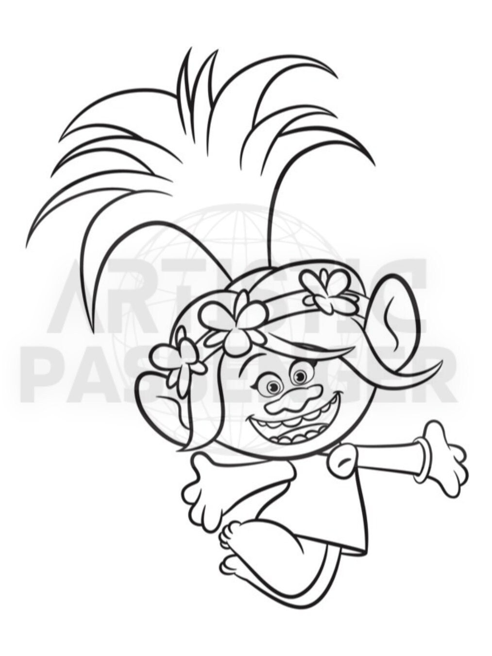 158 Trolls World Tour Coloring Pages King Trollex Printable 122