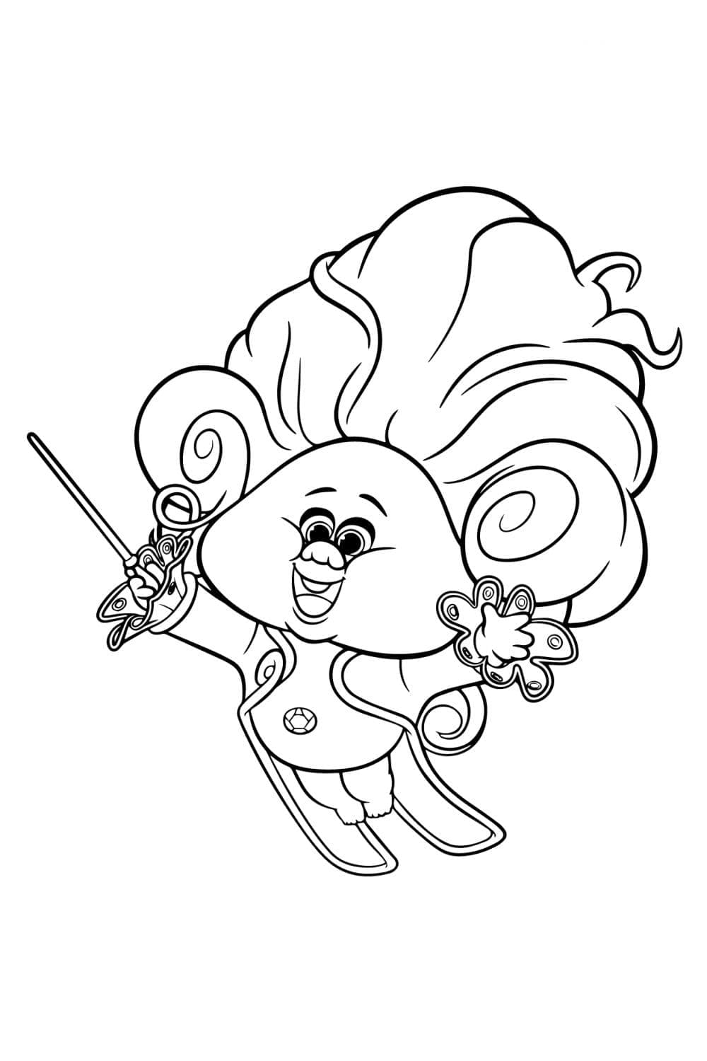 158 Trolls World Tour Coloring Pages King Trollex Printable 125