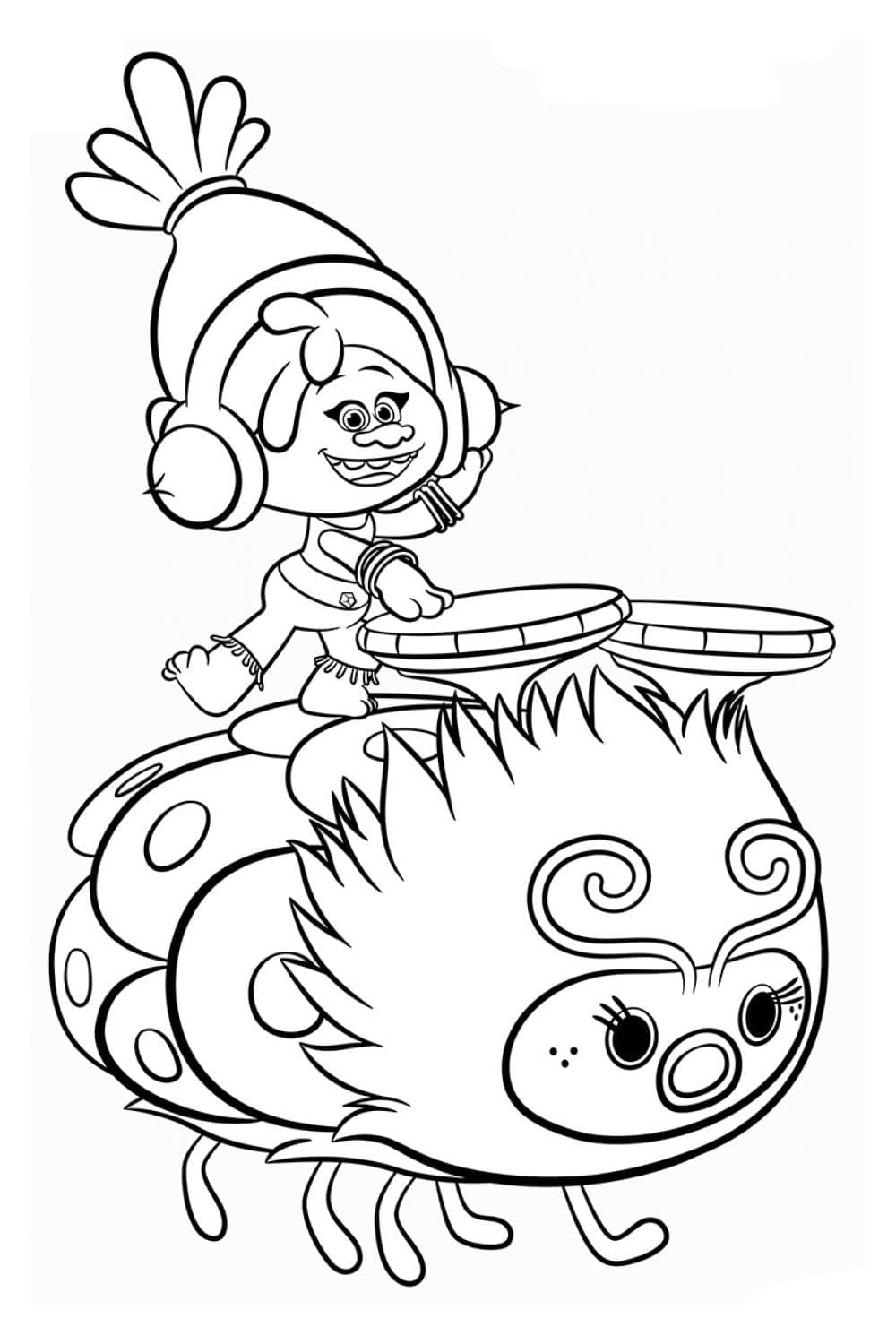 158 Trolls World Tour Coloring Pages King Trollex Printable 129