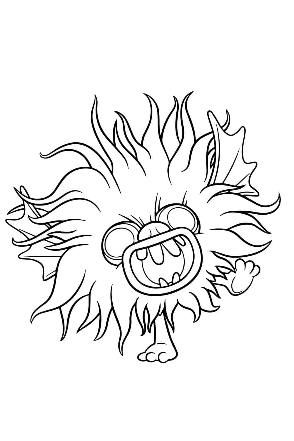 158 Trolls World Tour Coloring Pages King Trollex Printable 130