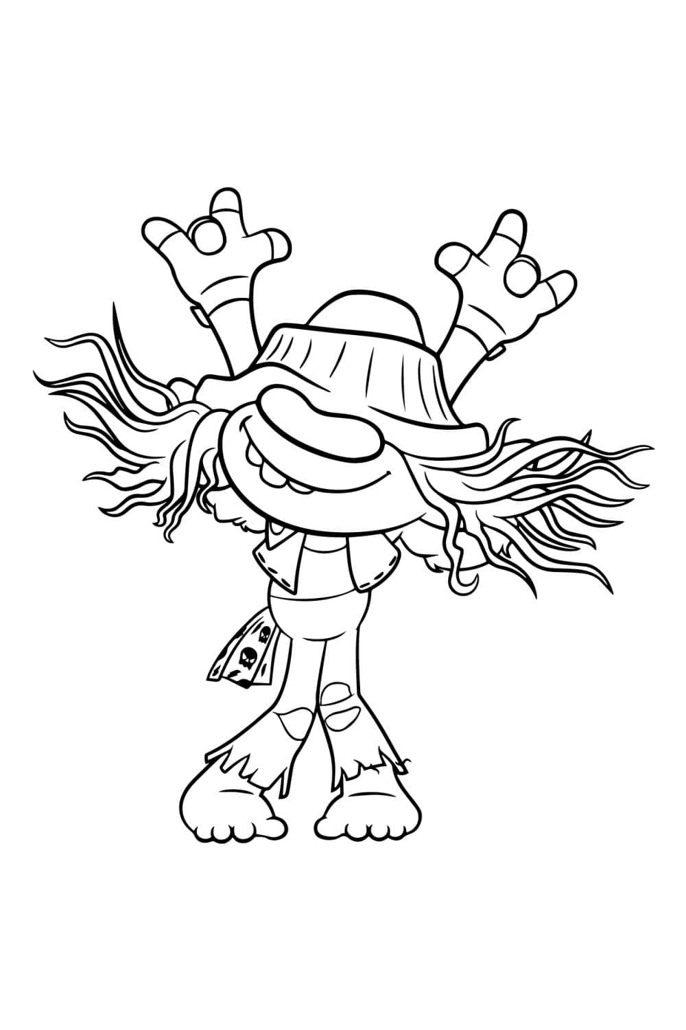 158 Trolls World Tour Coloring Pages King Trollex Printable 132