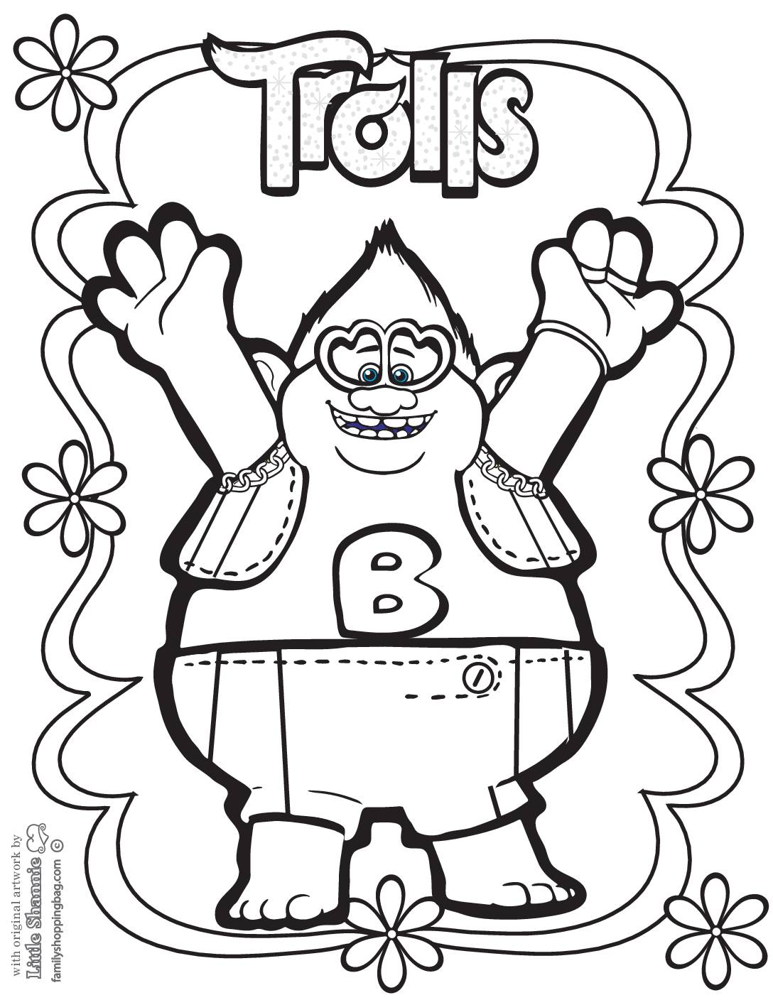 158 Trolls World Tour Coloring Pages King Trollex Printable 134