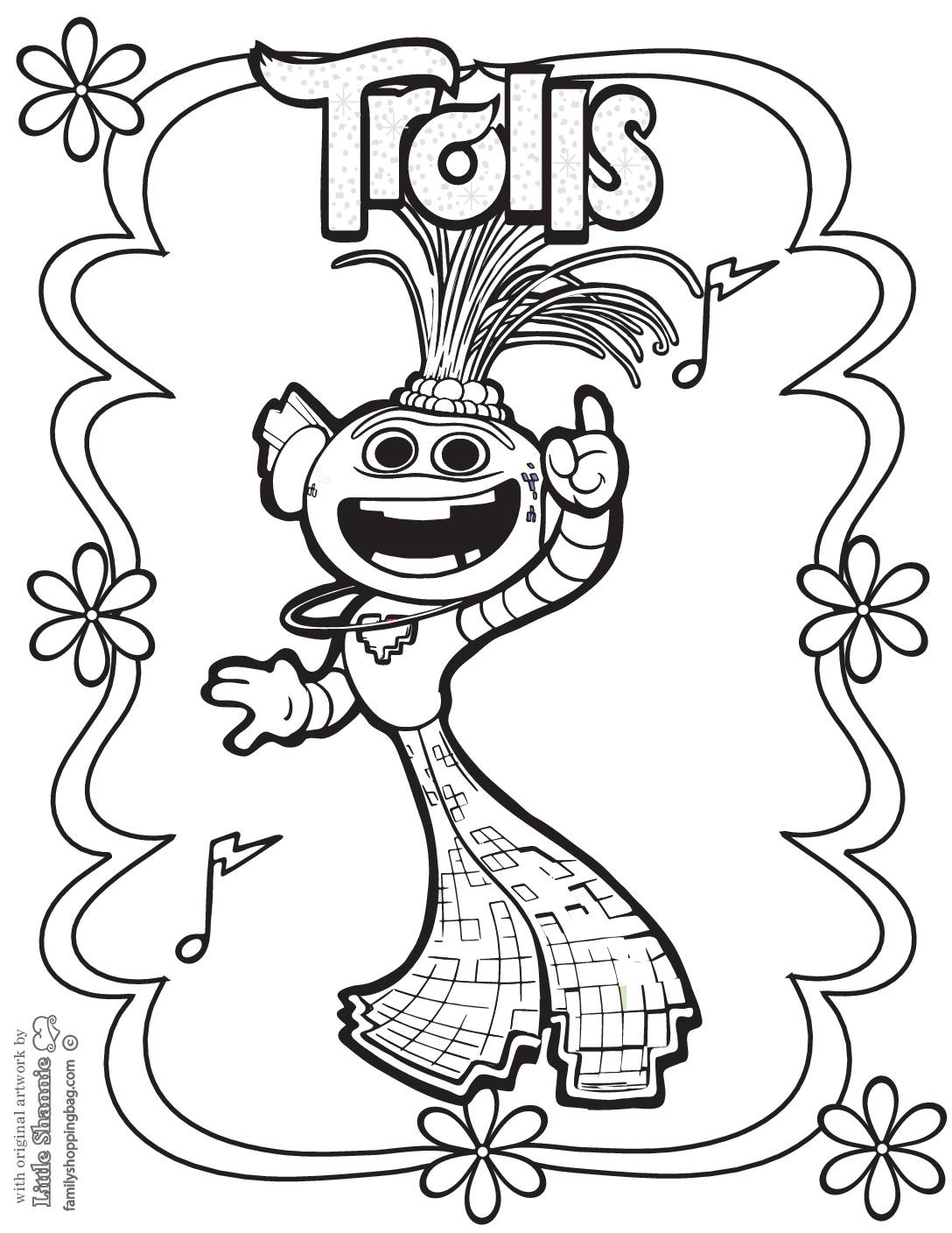 158 Trolls World Tour Coloring Pages King Trollex Printable 138