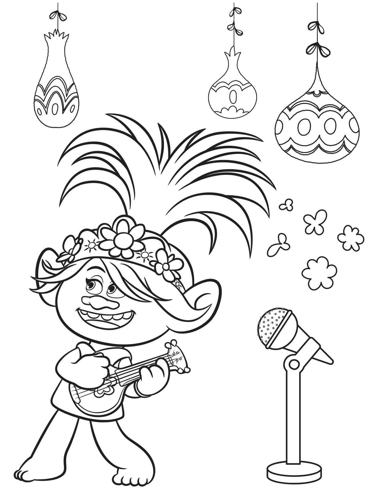 158 Trolls World Tour Coloring Pages King Trollex Printable 144