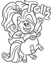 158 Trolls World Tour Coloring Pages King Trollex Printable 23