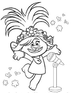 158 Trolls World Tour Coloring Pages King Trollex Printable 38