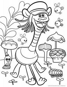 158 Trolls World Tour Coloring Pages King Trollex Printable 40