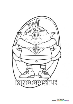 158 Trolls World Tour Coloring Pages King Trollex Printable 50