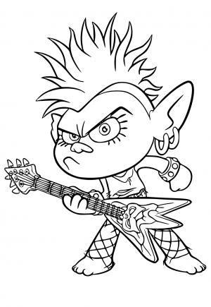 158 Trolls World Tour Coloring Pages King Trollex Printable 51