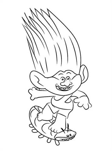 158 Trolls World Tour Coloring Pages King Trollex Printable 53