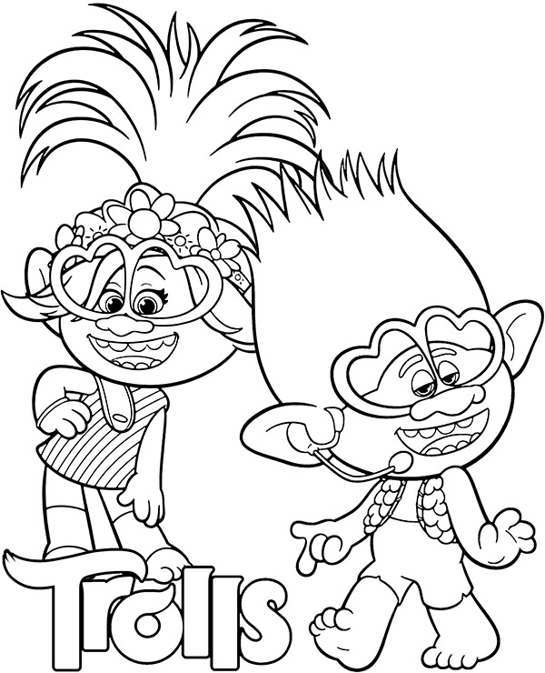 158 Trolls World Tour Coloring Pages King Trollex Printable 75