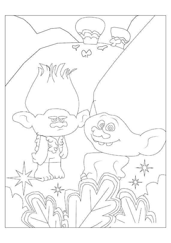 158 Trolls World Tour Coloring Pages King Trollex Printable 78