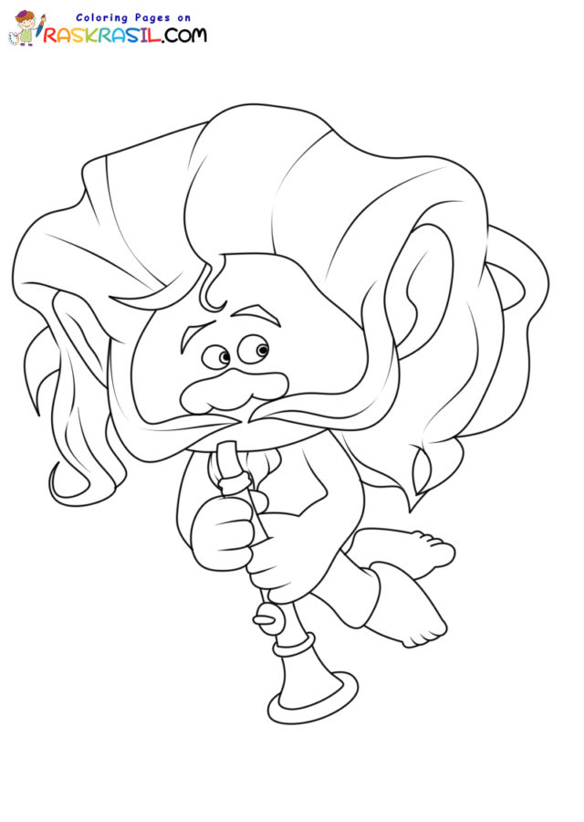 158 Trolls World Tour Coloring Pages King Trollex Printable 94