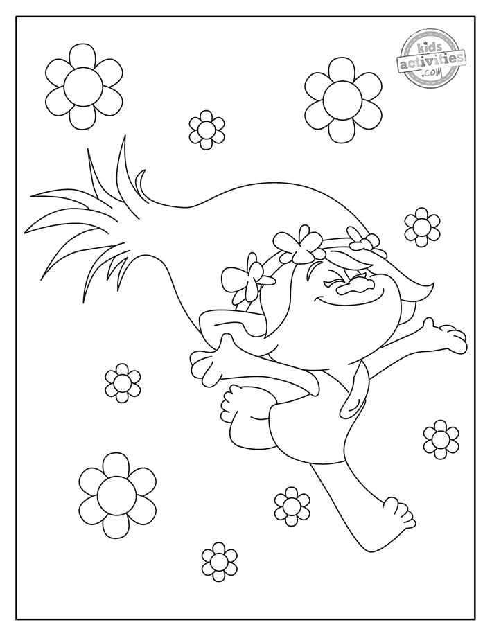 158 Trolls World Tour Coloring Pages King Trollex Printable 99