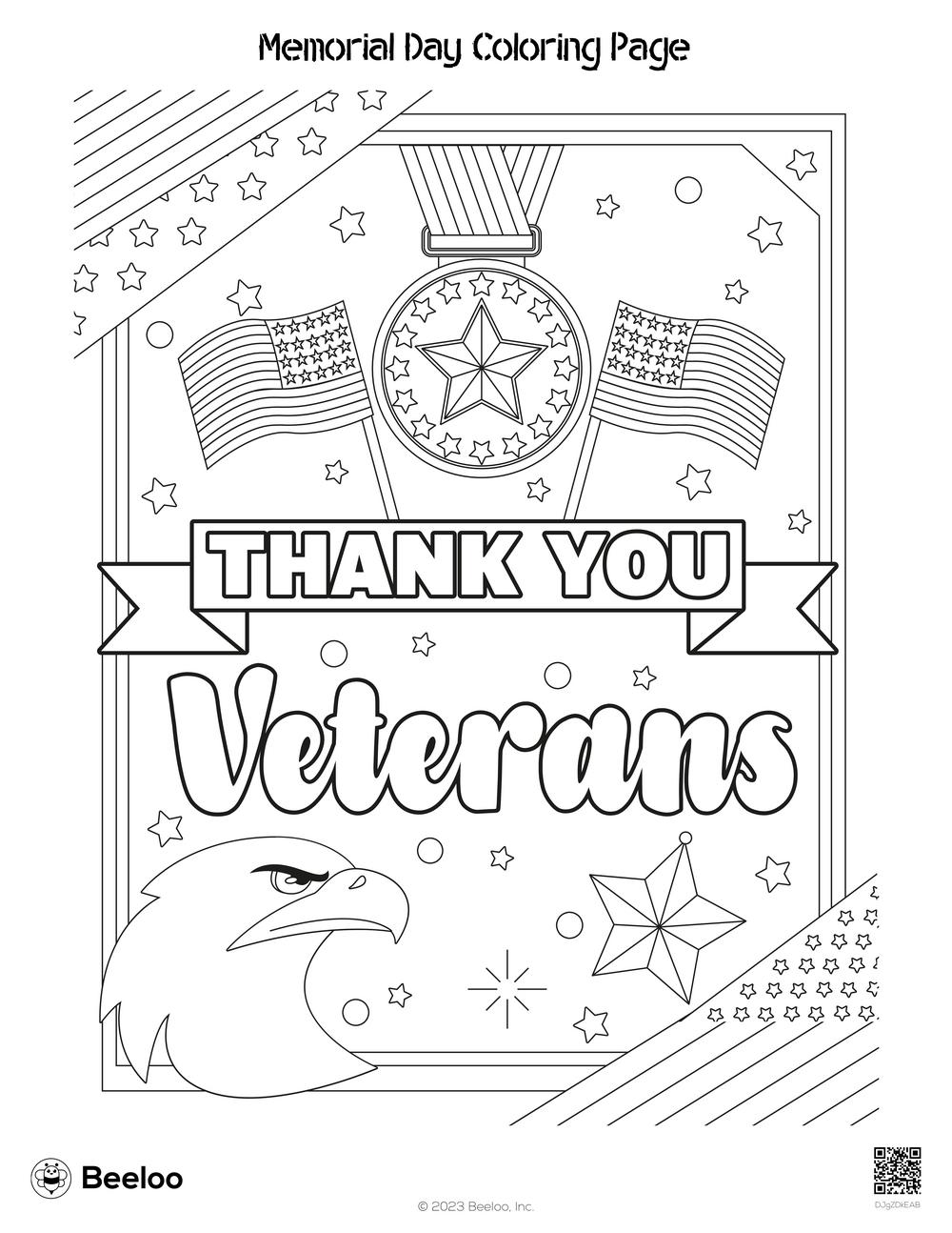 161 Memorial Day Coloring Pages: Honoring Heroes in Color 10