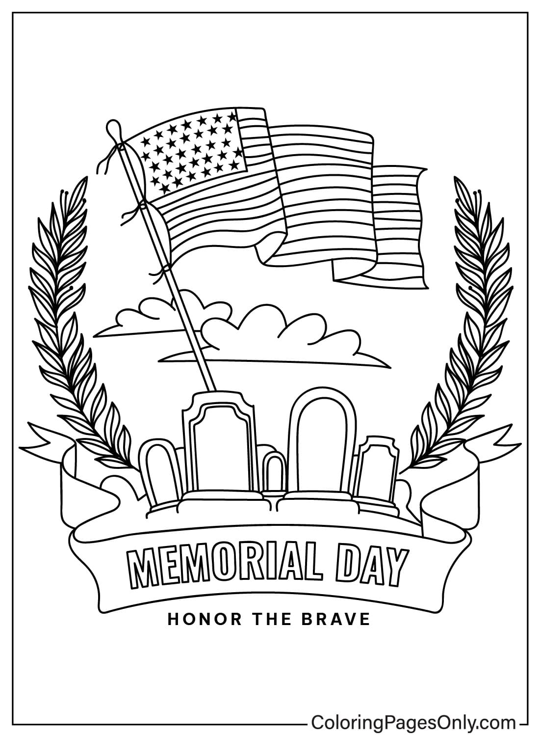 161 Memorial Day Coloring Pages: Honoring Heroes in Color 108