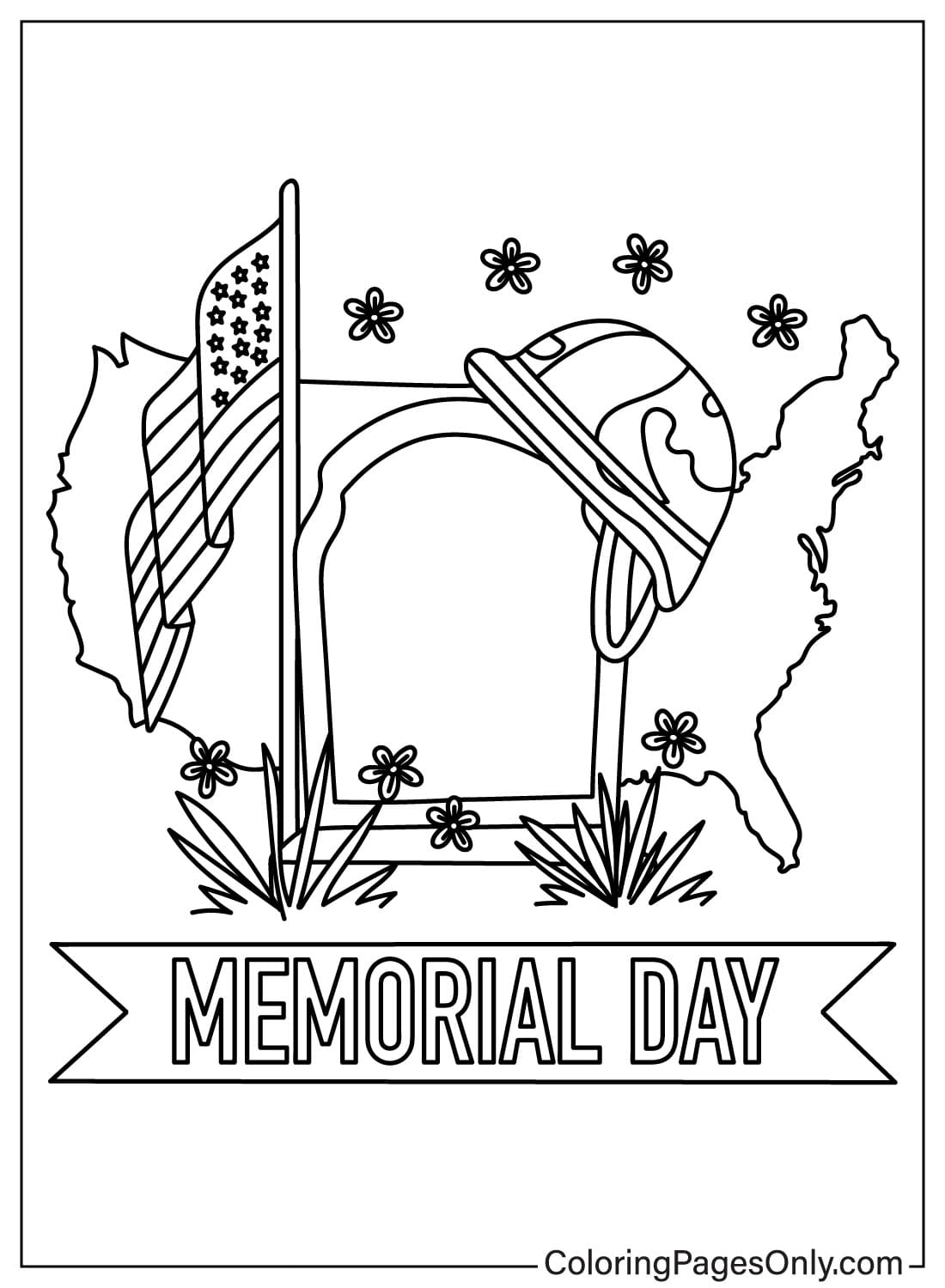 161 Memorial Day Coloring Pages: Honoring Heroes in Color 152