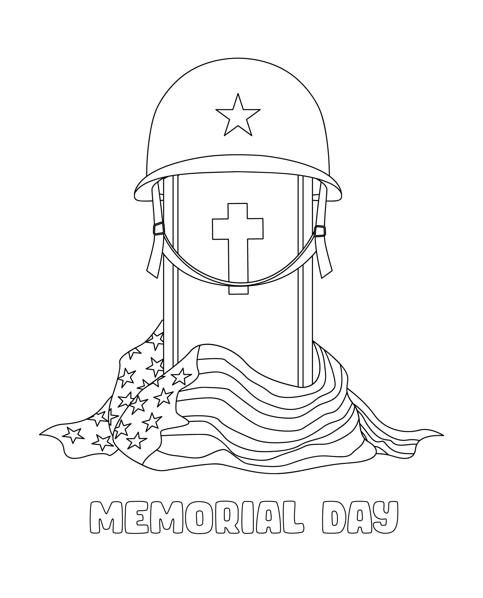 161 Memorial Day Coloring Pages: Honoring Heroes in Color 156