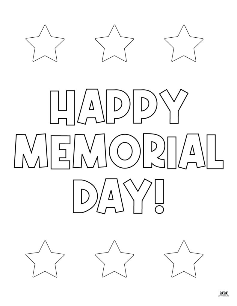 161 Memorial Day Coloring Pages: Honoring Heroes in Color 19